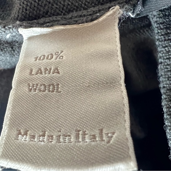 Ermenegildo Zegna 100% Wool Men Crew Neck Pullover Sweater Made in Italy - Picture 5 of 9